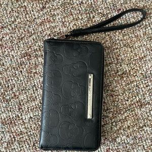 Betsy Johnson zip up wallet
